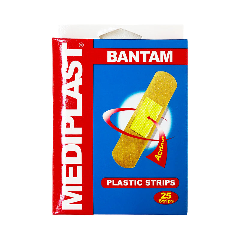 Mediplast Plastic Strips Bantam 25's