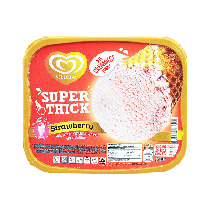 Selecta Classic Ice Cream Strawberry 1.3L