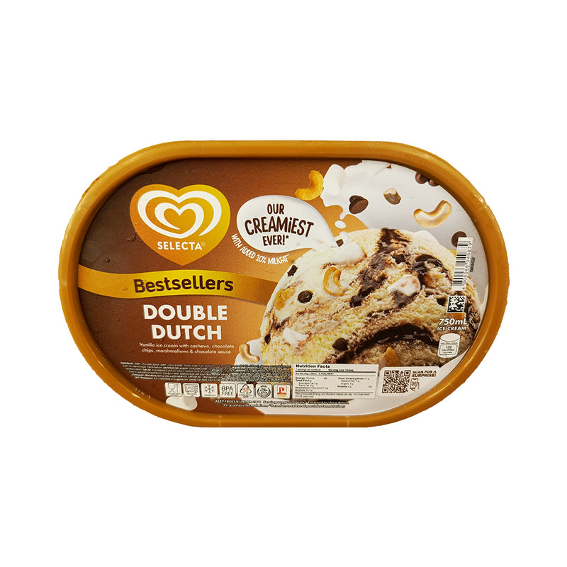 Selecta Supreme Ice Cream Double Dutch 750ml