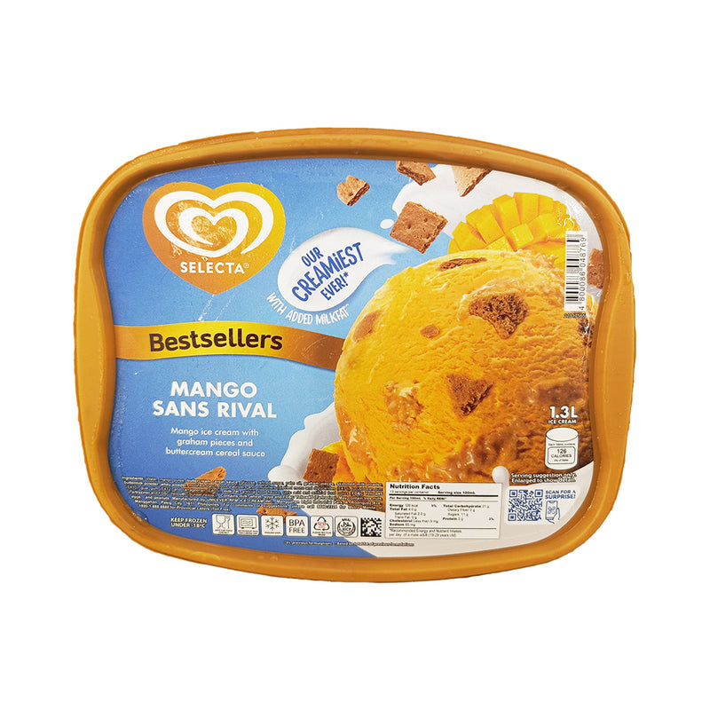 Selecta Supreme Ice Cream Mango Sans Rival 1.3L