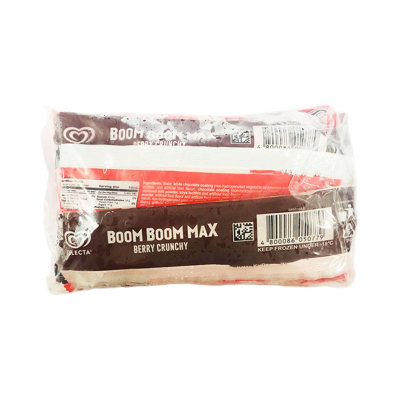 Selecta Boom Boom Max Berry Crunchy 65ml x 6's