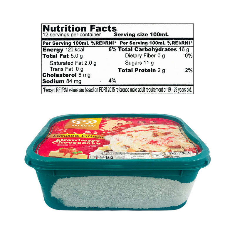 Selecta Supreme Ice Cream 1.25L