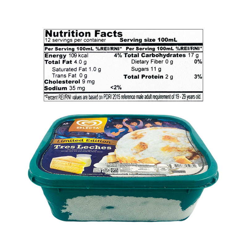 Selecta Supreme Ice Cream 1.25L