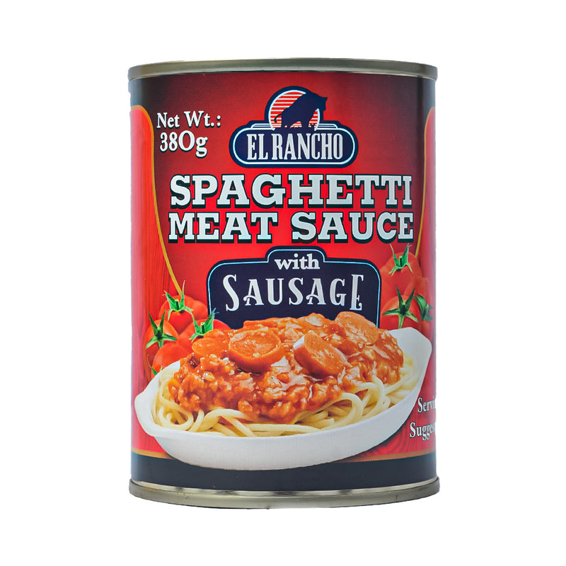 El Rancho Can El Rancho Spaghetti Meat Sauce With Sausage 380g