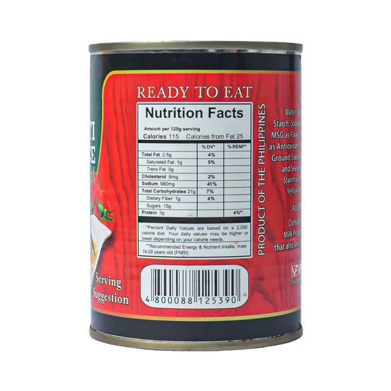 El Rancho Spaghetti Meat Sauce With Meatballs 380g