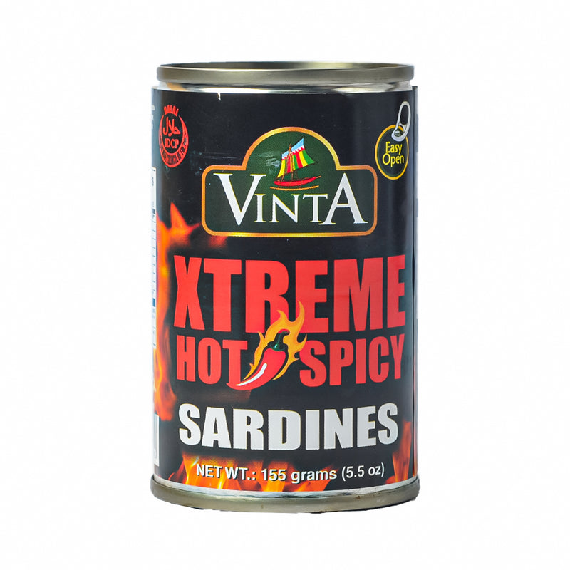 Vinta Sardines Extreme Hot And Spicy 155g