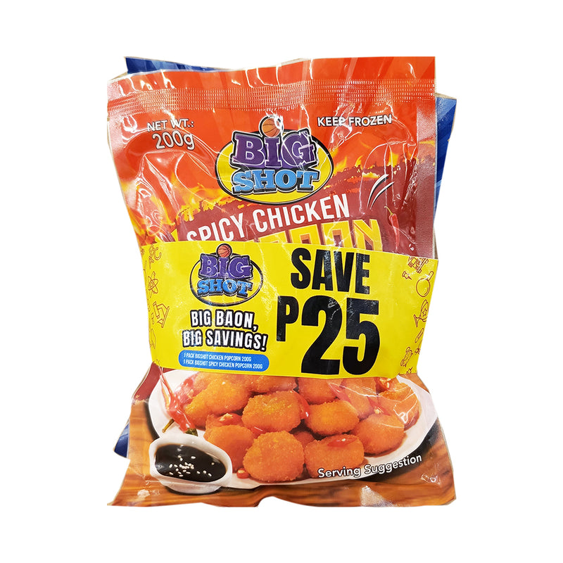 Big Shot Chicken Popcorn Bigatin Bundle 200g