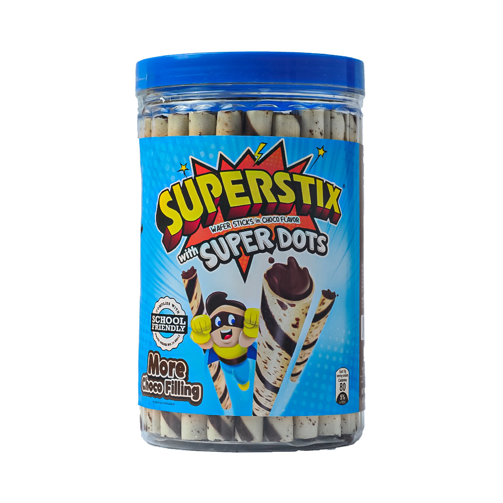 Superstix Wafer Sticks Chocolate 330g superstix-wafer-sticks-chocolate-330g