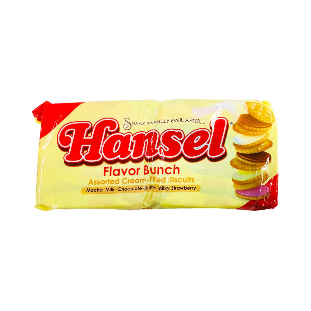 Hansel Cooked Rebisco Hansel Sandwich Flavor Bunch 10's