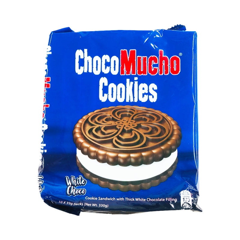 Choco Mucho Cookies White Chocolate 33g x 10's