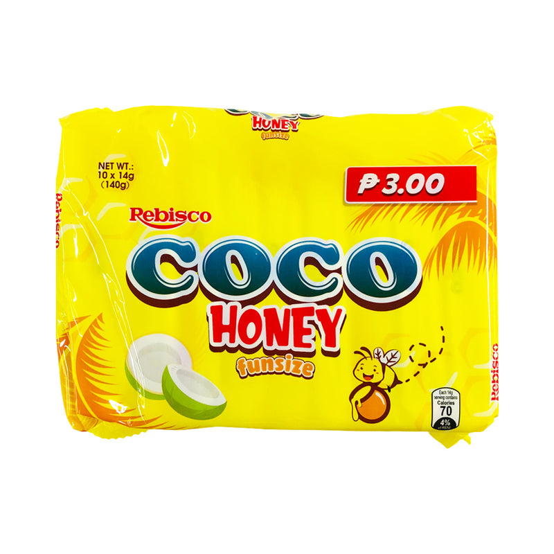 Rebisco Coco Honey Biscuits Funsize 140g