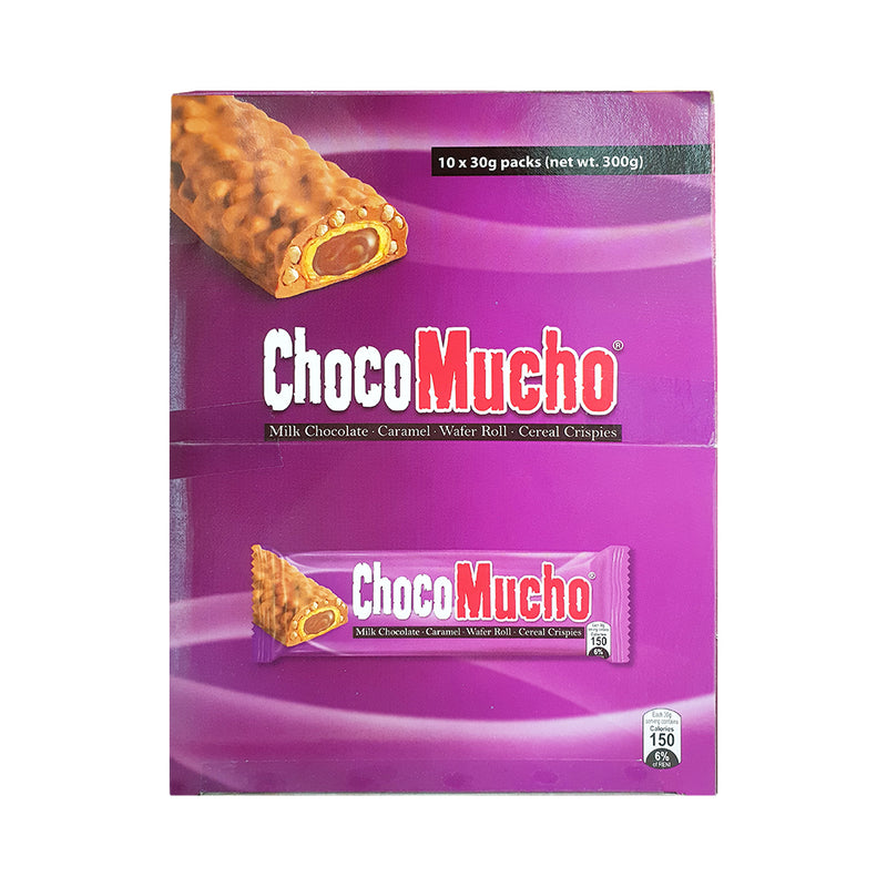 Choco Mucho Wafer Roll Original Choco 30g x 10's