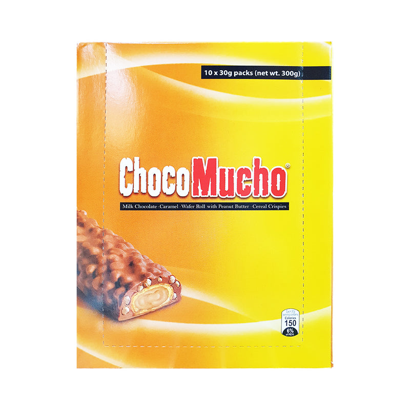 Choco Mucho Wafer Roll Peanut Butter 30g x 10's