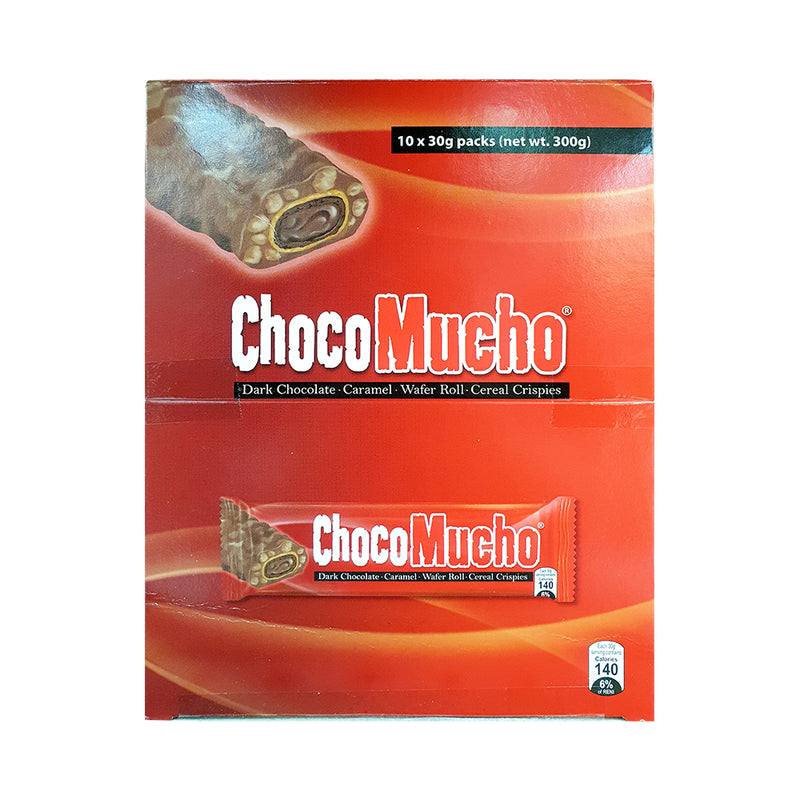 Choco Mucho Wafer Roll Dark Chocolate 30g x 10's