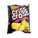 Criss Cross Crisscut Fries Snax Sweet Pepper Steak 20g