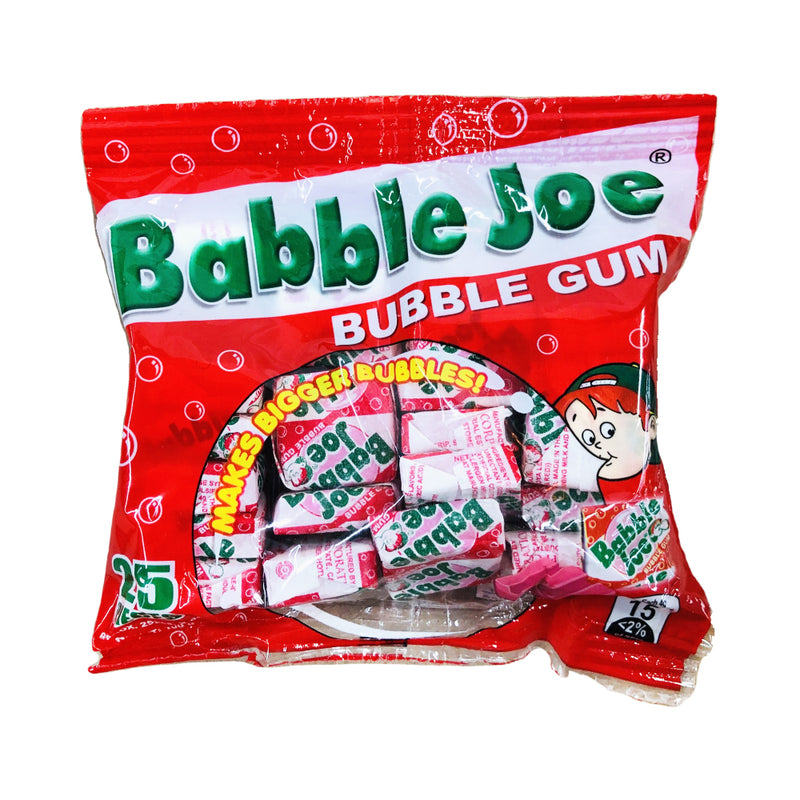 Babble Joe Bubble Gum 25's