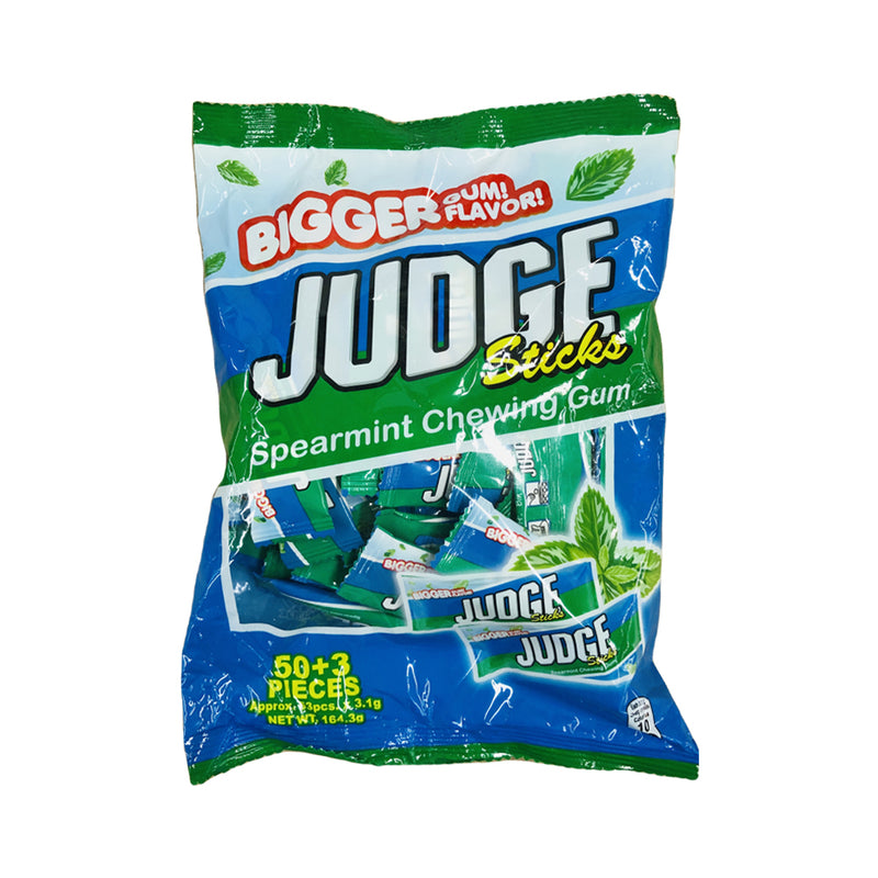 Judge Chewing Gum Sticks Spearmint 176g