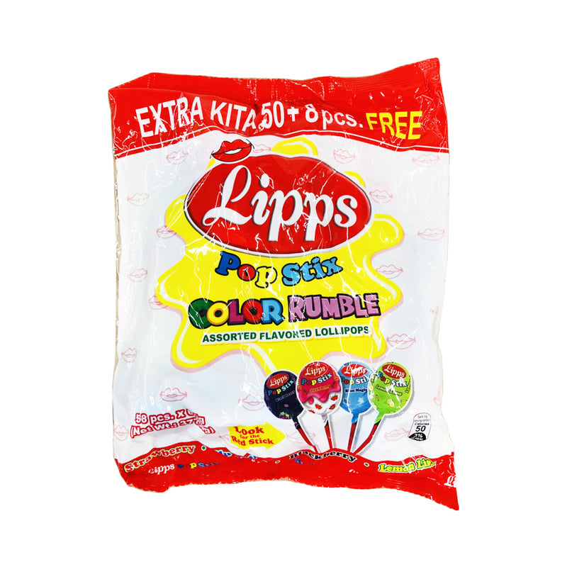 Lipps Pop Stix Lollipops Color Rumble 50's + 8's