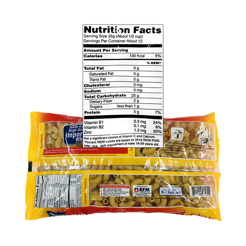 Fiesta Elbow Macaroni 400g