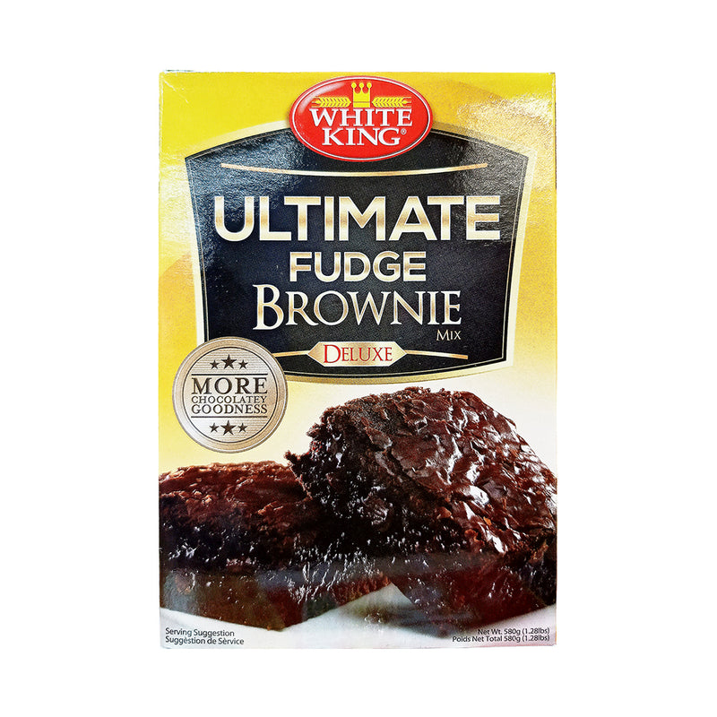 White King Ultimate Fudge Brownie Mix 580g