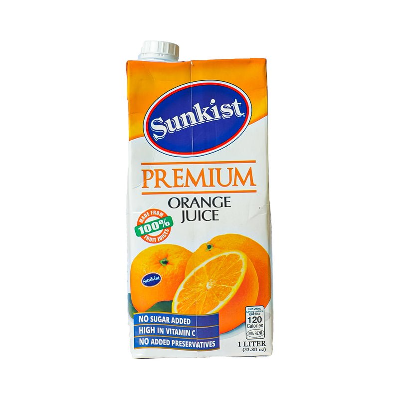 Sunkist Premium Orange Juice 1L