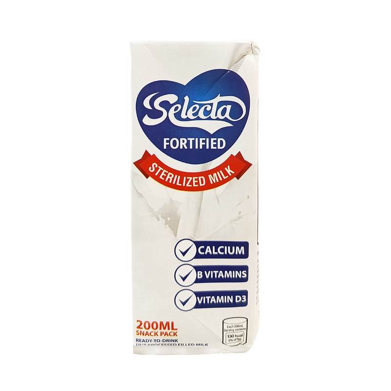 Selecta Fortified Sterilized Milk 245ml