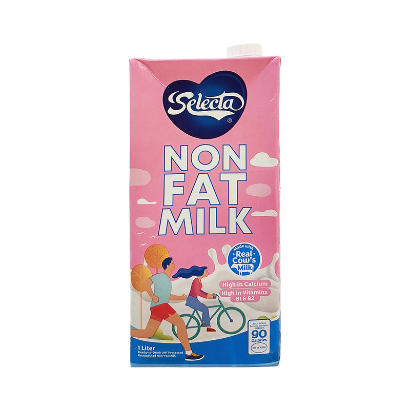 Selecta Non Fat Milk 1L