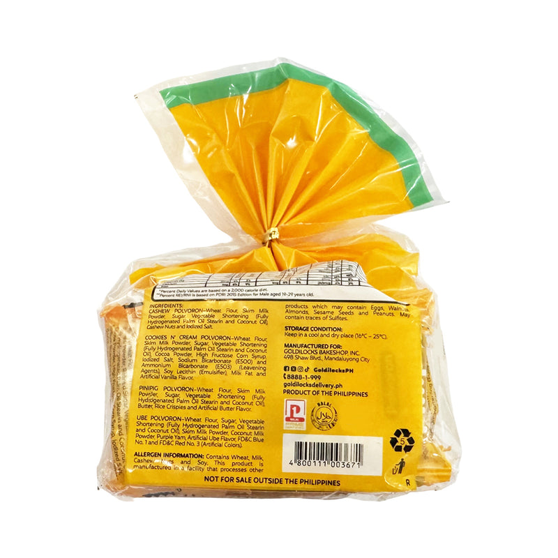 Goldilocks Assorted Polvoron 12's