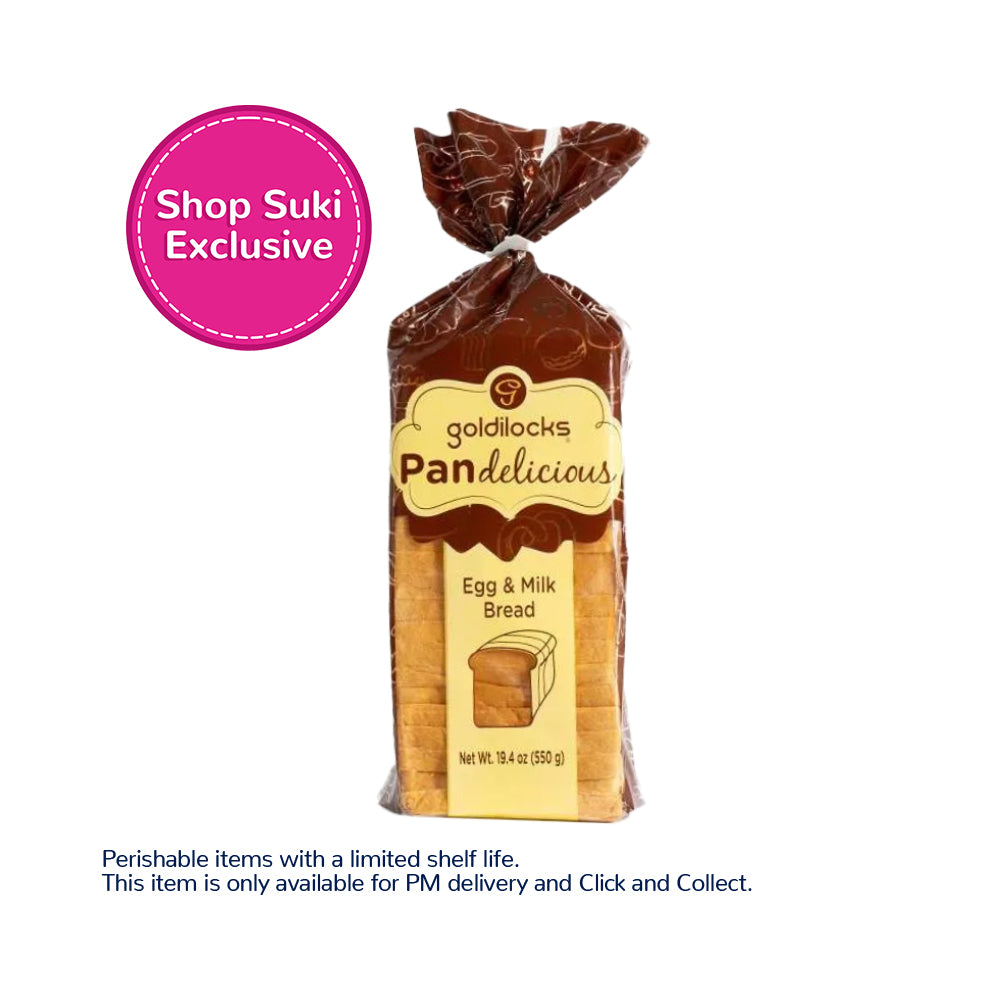 Goldilocks Egg And Milk Bread 550g