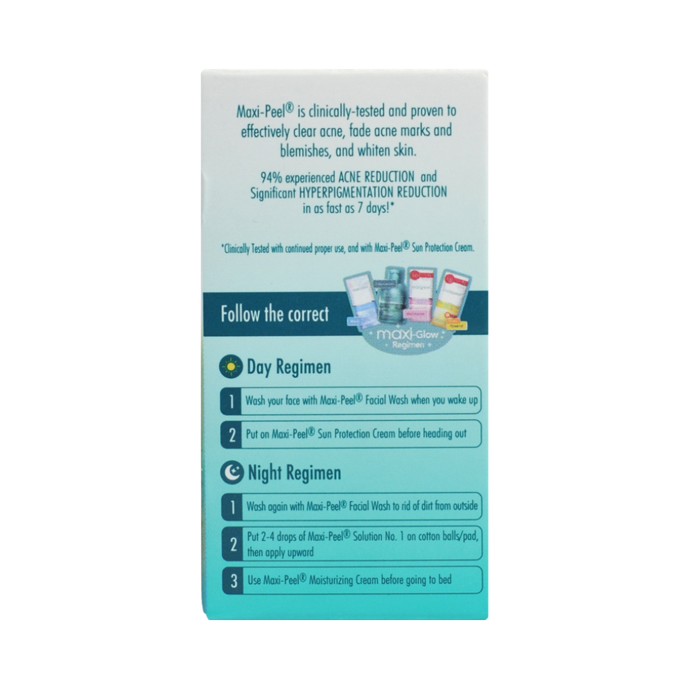 Maxi Peel Exfoliant Solution #1 30ml