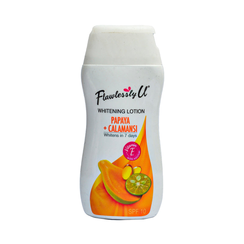 Flawlessly U Whitening Lotion SPF10 Papaya + Calamansi 50ml