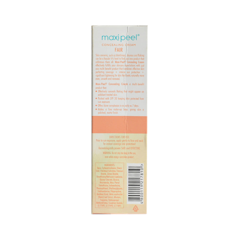 Maxi Peel Concealing Cream Fair 25g