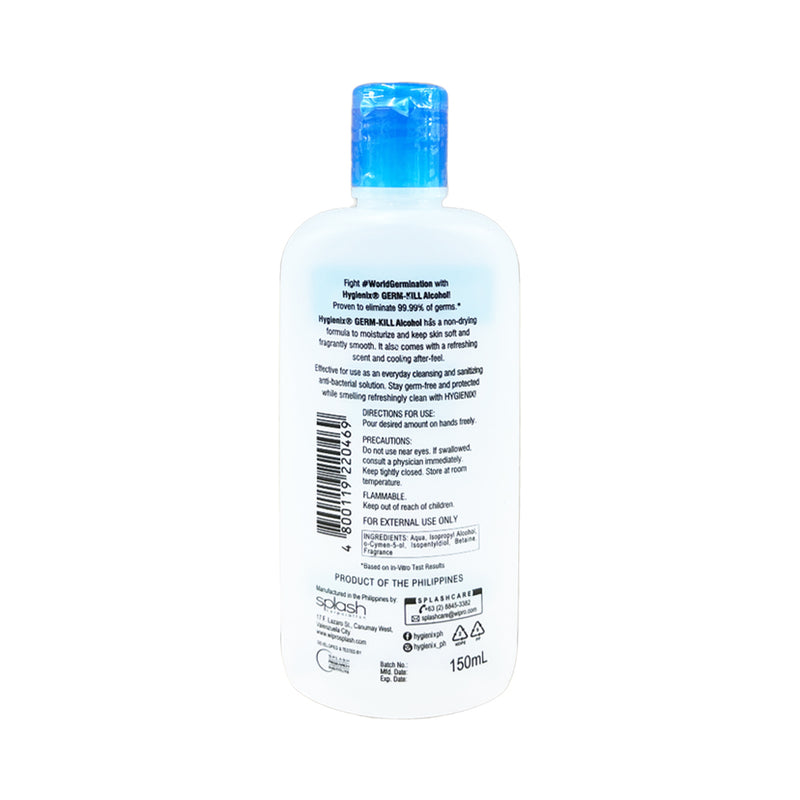 Hygienix Alcohol With Moisturizer 150ml