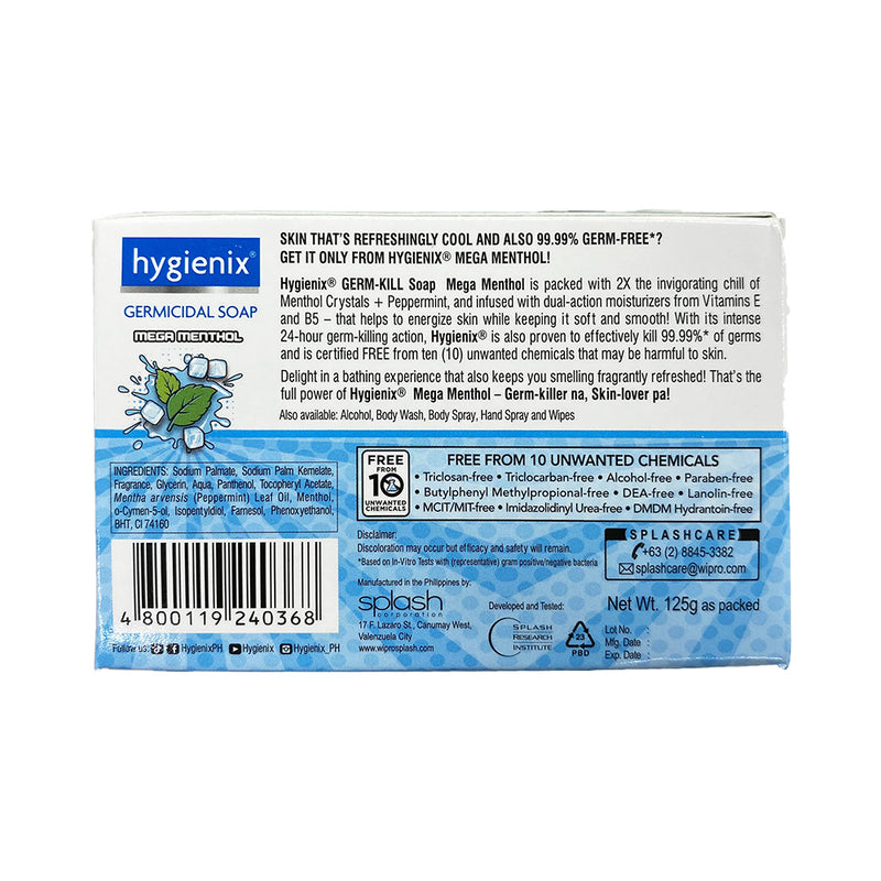 Hygienix Germkill Soap Mega Menthol