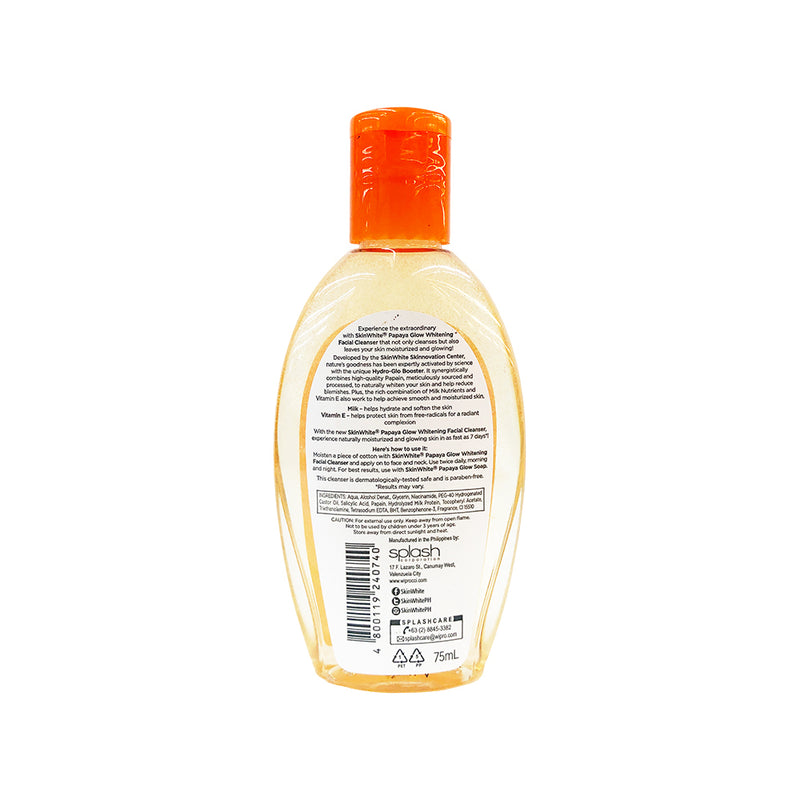 Skin White Whitening Facial Cleanser Papaya Glow