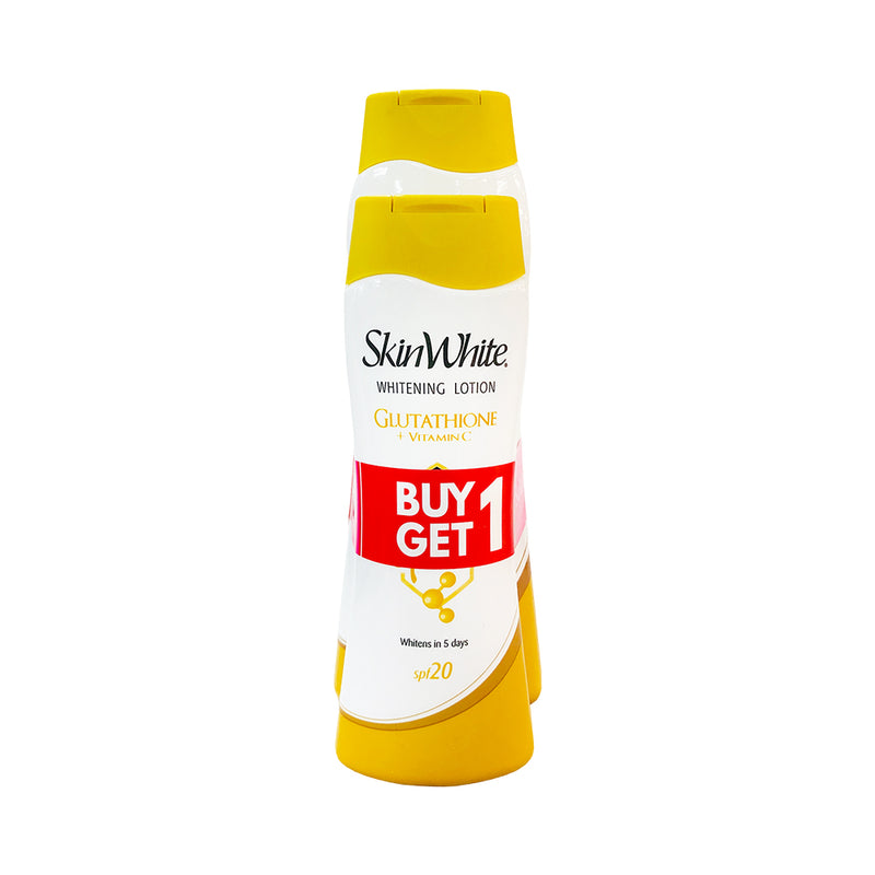 Skin White Powerwhitening Lotion Gluta + Vitamin C SPF 20 200ml + 100ml