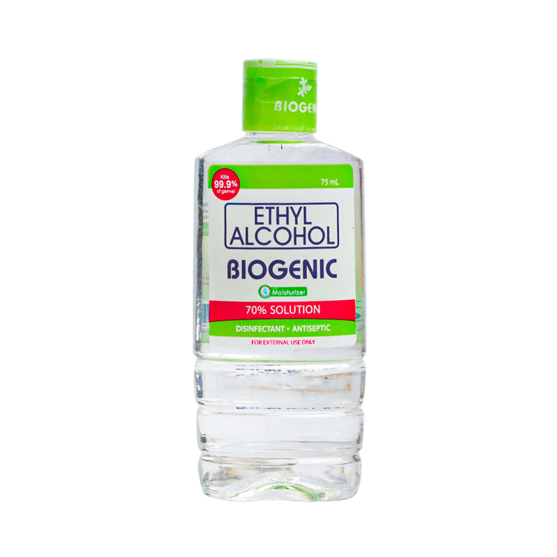 Biogenic 70% Solution Ethyl Alcohol 75ml