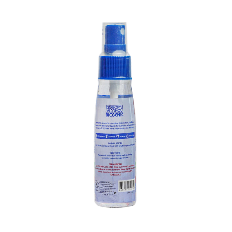 Biogenic 70% Isopropyl Alcohol 50ml