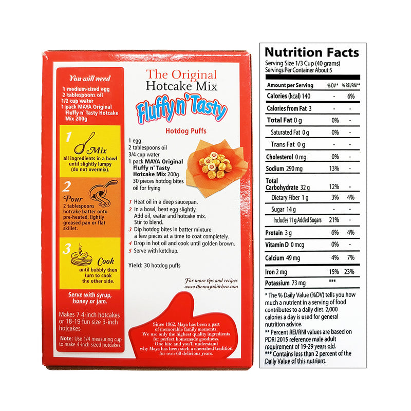 Maya Hotcake Mix Original 200g