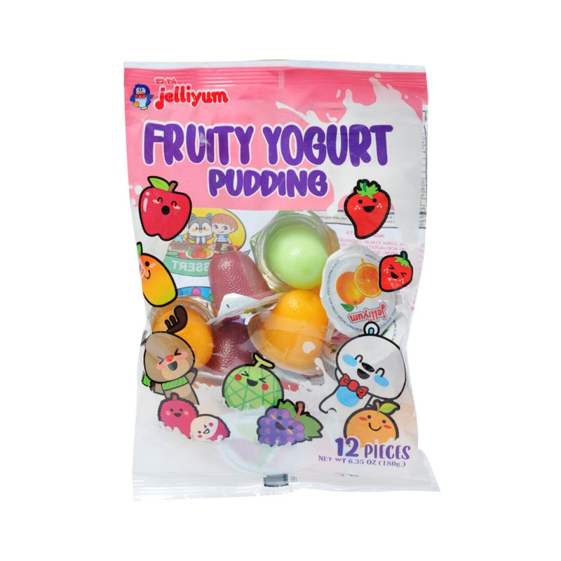 Jelliyum Fruity Yogurt Pudding 12's