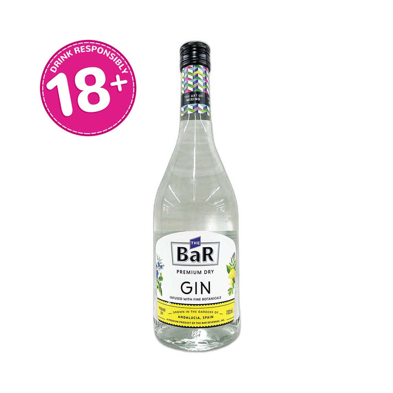 The Bar Premium Dry Gin 700ml