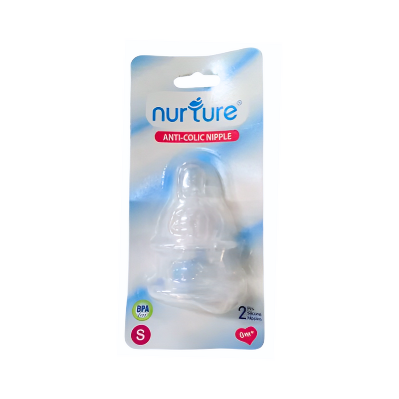 Nurture Anti-Colic Nipple Small 2's