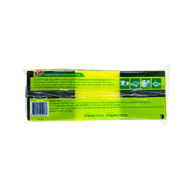 Zim Tri Value Pack Scrub Junior