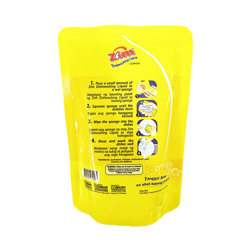 Zim Dishwashing Liquid Lemon SUP