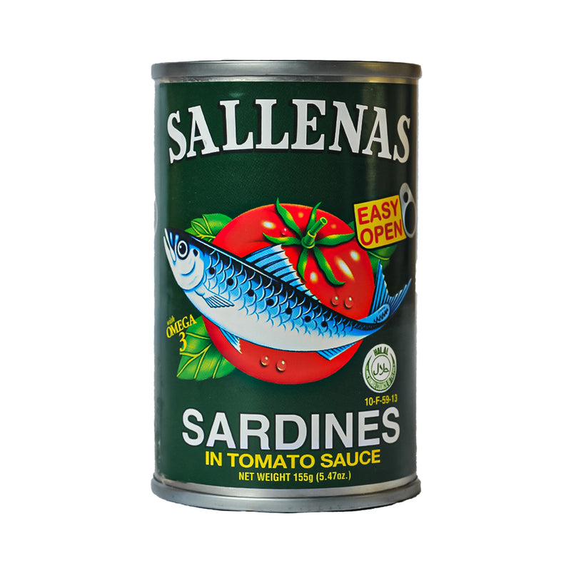 Sallenas Sardines In Tomato Sauce 155g