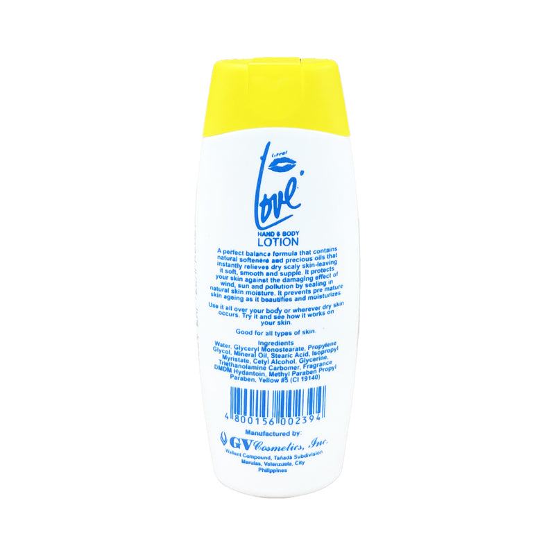 Great Love Hand And Body Lotion Yellow 50ml