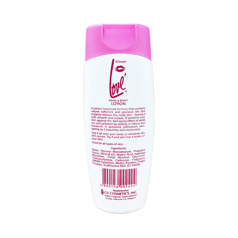 Great Love Hand And Body Lotion Pink 250ml