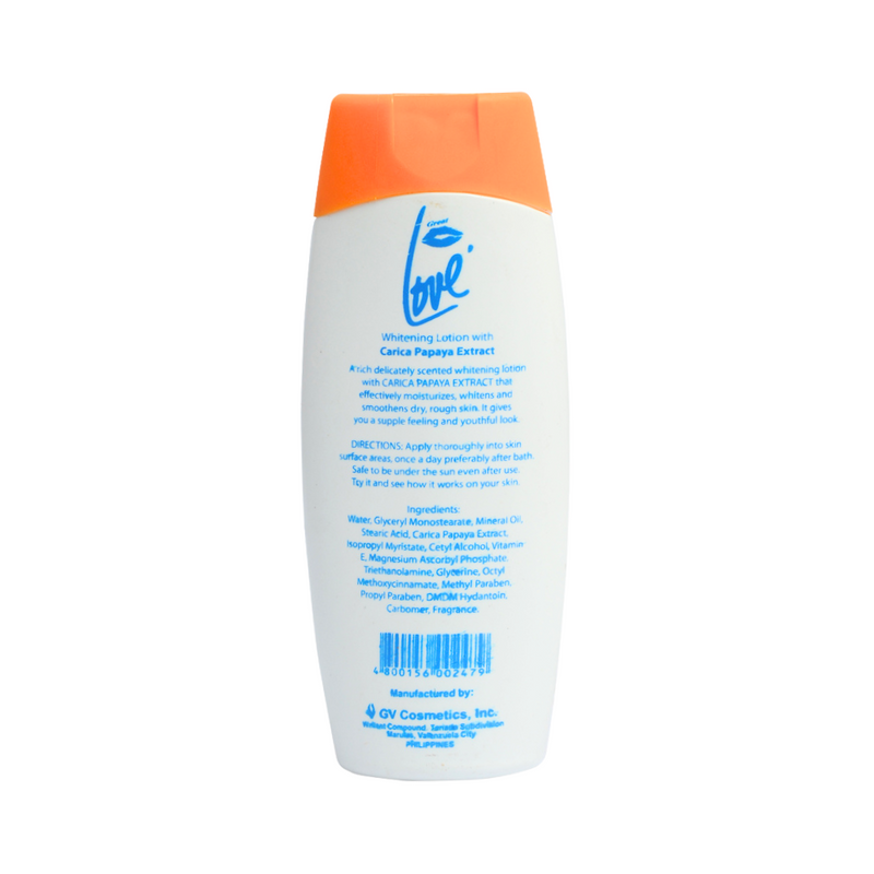 Love Whitening Lotion With Papaya Extract 50ml