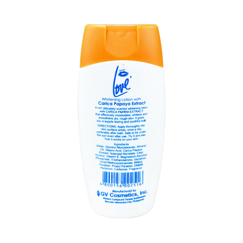 Love Whitening Lotion With Papaya Extract 125ml