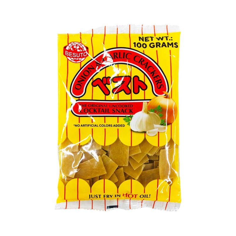 Besuto Prawn Cracker Onion Garlic 100g